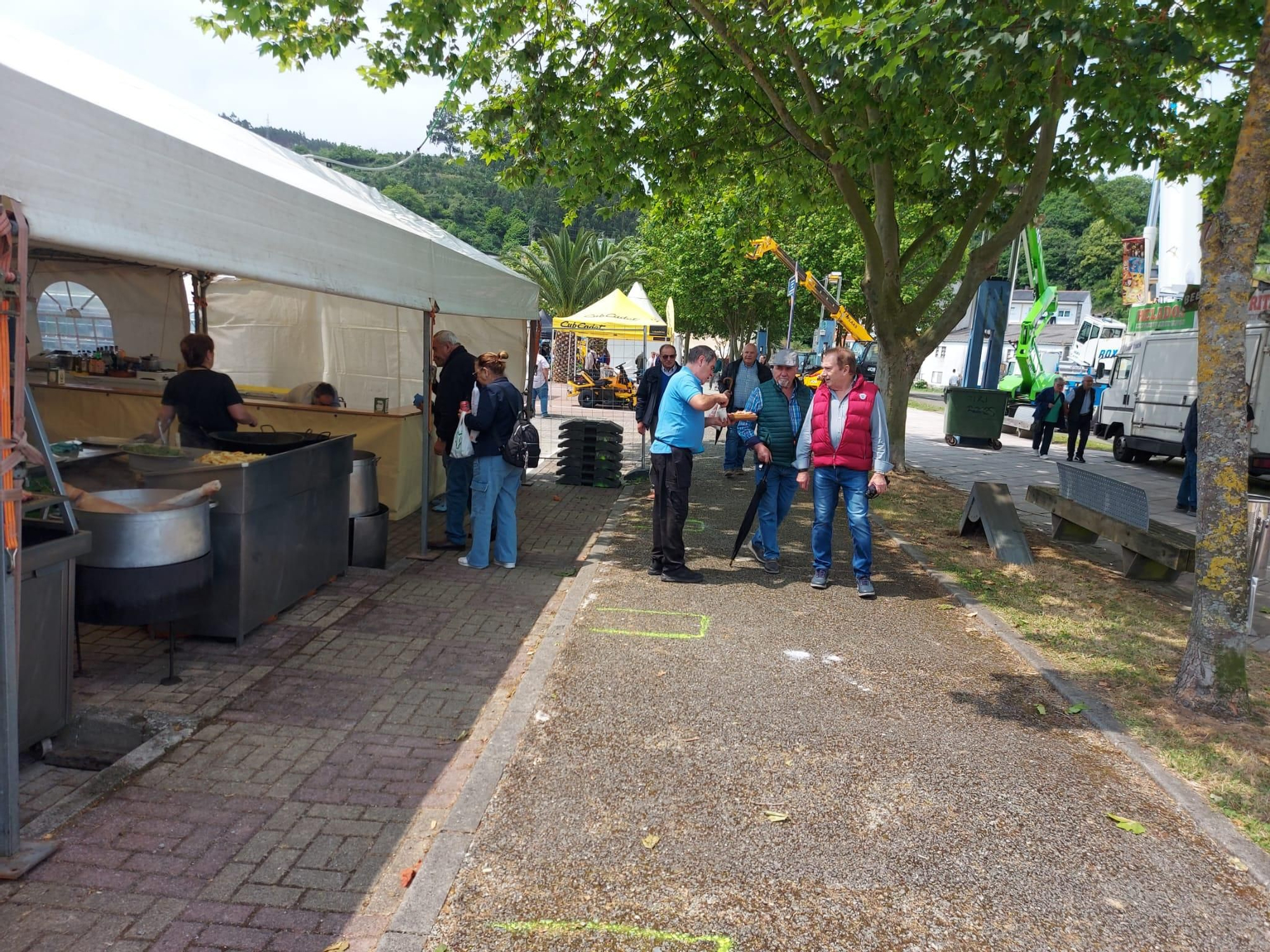 En imágenes: Así fue la primera jornada de la Feria de Muestras de Vegadeo