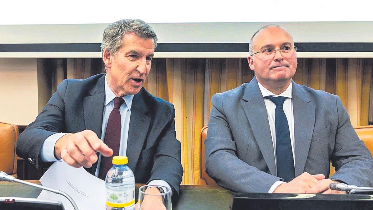 Feijóo y tellado.