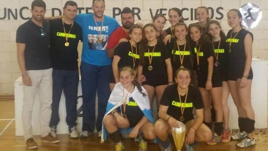 El CV Al-Kazar vuelve del Campeonato de España con un bronce
