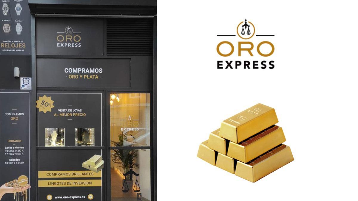 Oro Express, especialista en la compraventa de oro y plata.