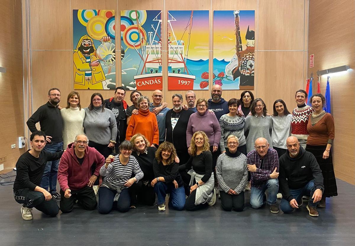 Actores de FETEAS en uno de sus cursos de formación.