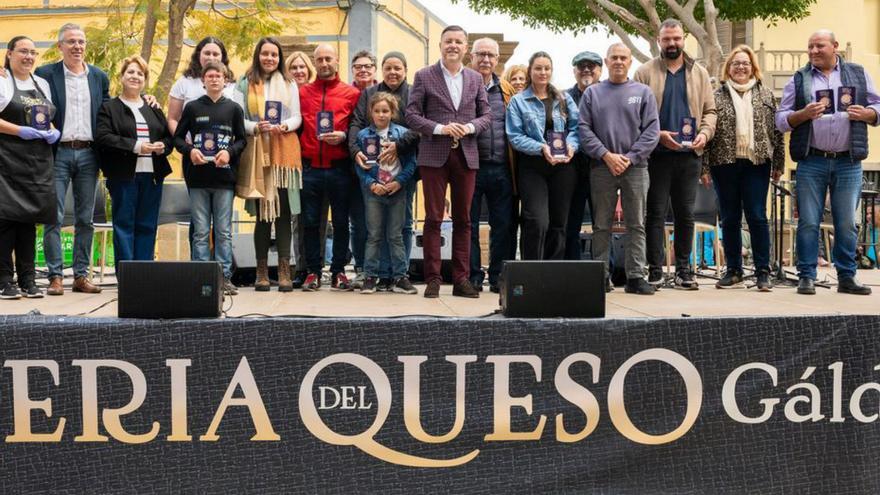 Imagen de los ganadores de esta edición de la feria en Gáldar.