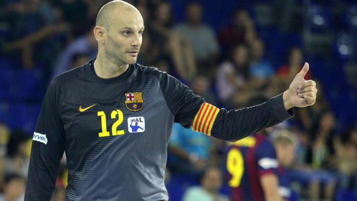 Daniel Saric dirá adiós al Barça este miércoles en el Palau