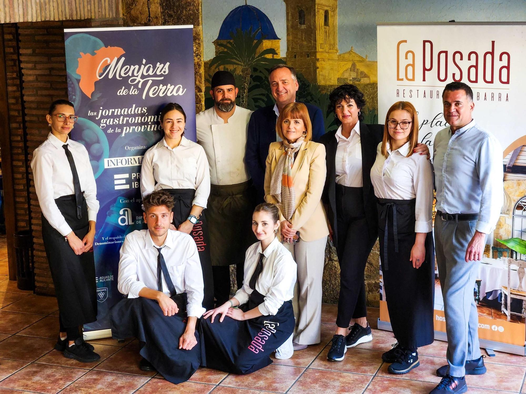 Segunda jornada de «Menjars de la Terra» en en el restaurante La Posada de Torrellano