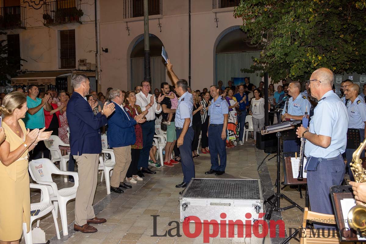 Concierto de la banda de la Academia General del Aire en Caravaca