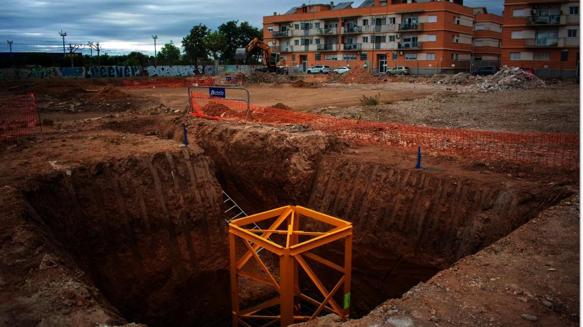Las obras de la residencia de Alfafar comenzaron este pasado mes de septiembre y se vieron suspendidas por la dana..