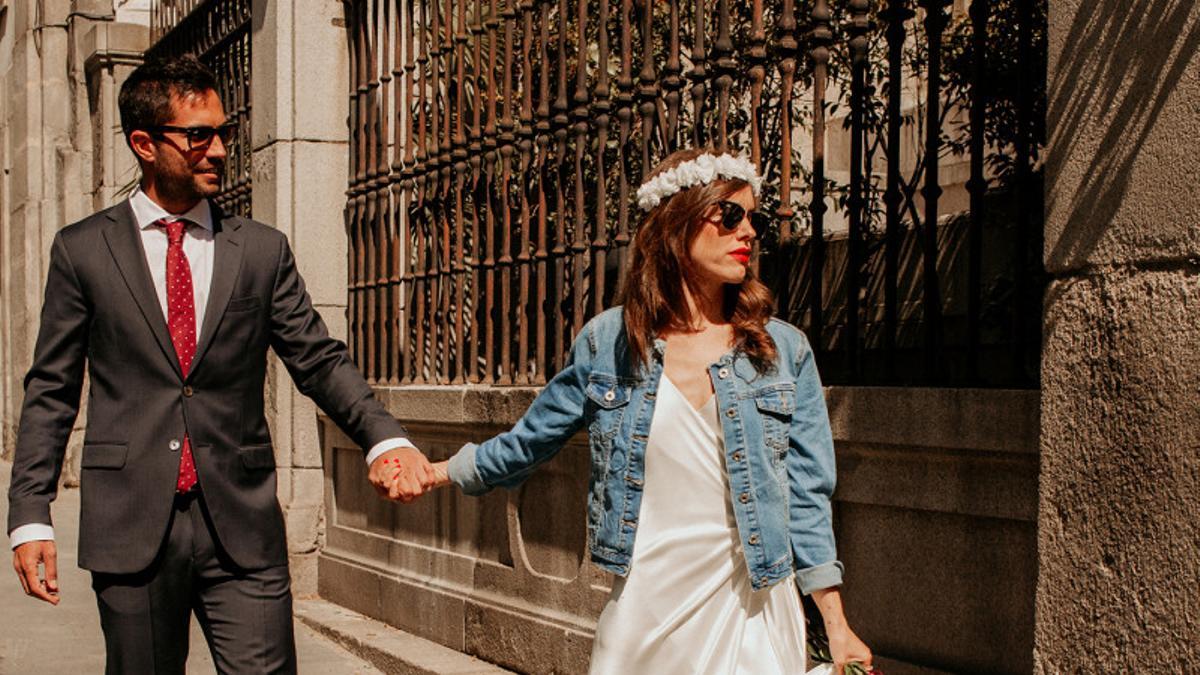 Vestido lencero para novias de verano