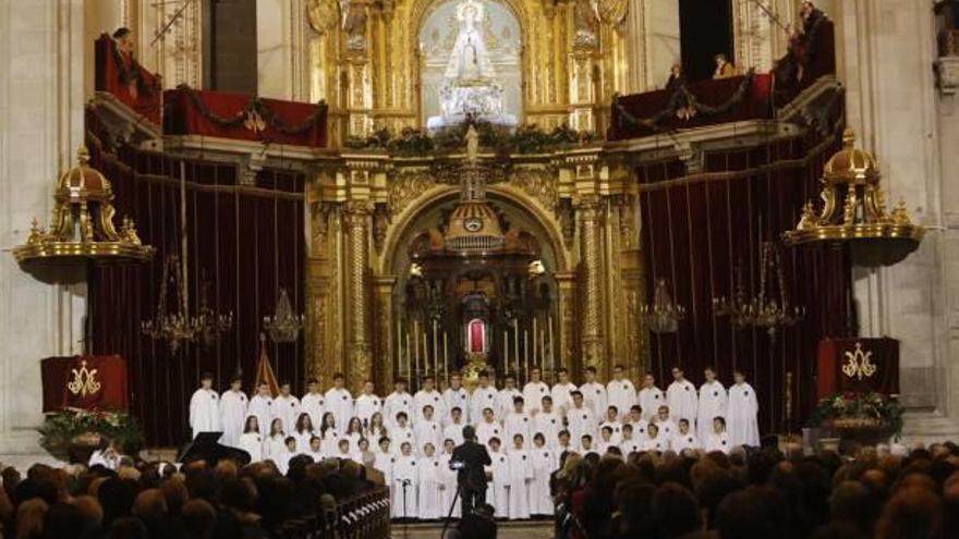 El concierto de Navidad que ofreció ayer el Misteri.