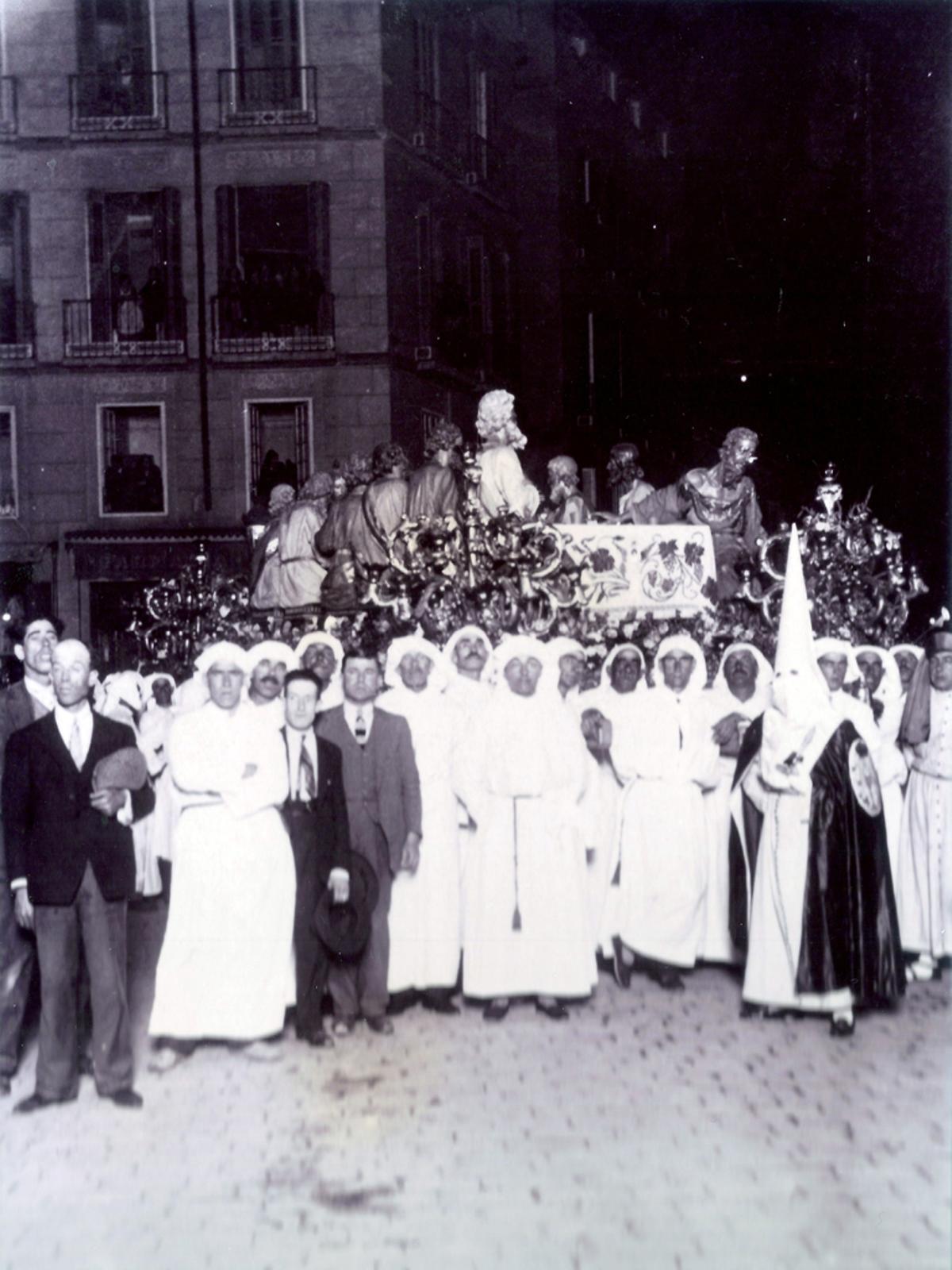 La Cena de Pío Mollar en 1930.
