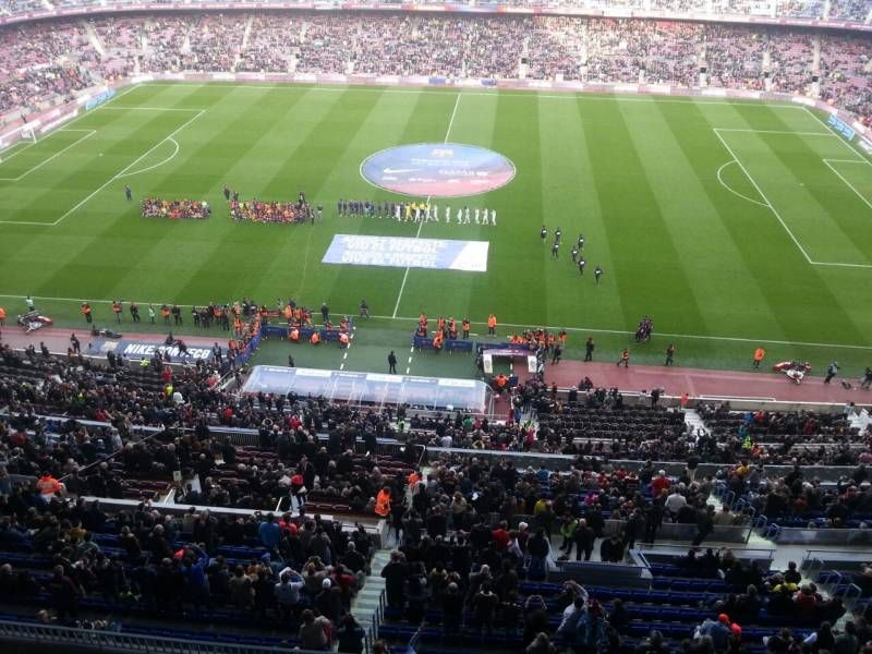 El ambiente del Barça-Córdoba