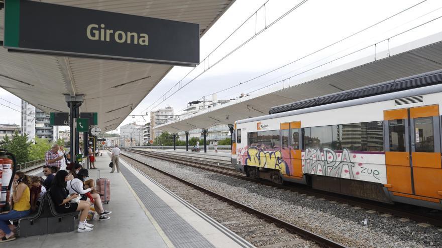 El Govern només va executar un 18% del pressupost per a Rodalies a Girona el 2021