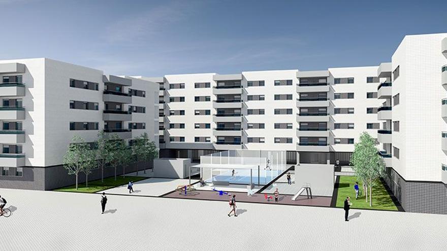 La Rinconada acelera su plan de VPO en venta a un máximo de 115.000 euros: arrancan 68 nuevos pisos en La Unión