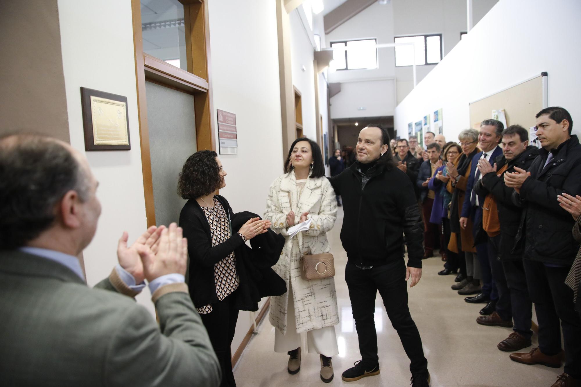 En imágenes: Homenaje al catedrático Paolo Priore en la Escuela Politécnica de Ingeniería de Gijón