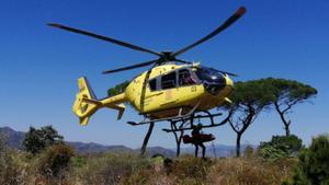 Helicóptero de Bombers de la Generalitat.