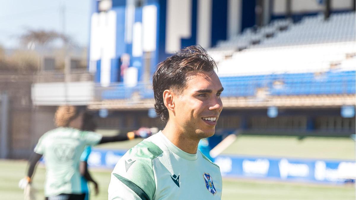 Dani Martín, portero del CD Tenerife.