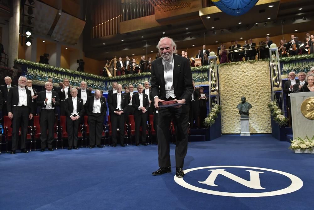 Nobel award ceremony in Stockholm