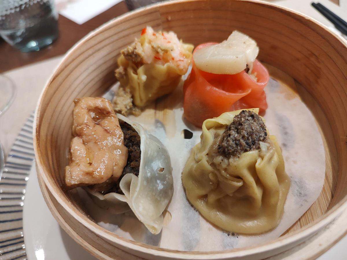 Algunos de sus deliciosos dim sums
