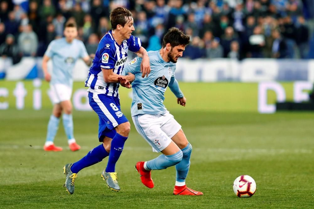 El Alavés - Celta, en imágenes. // EFE | David Aguilar