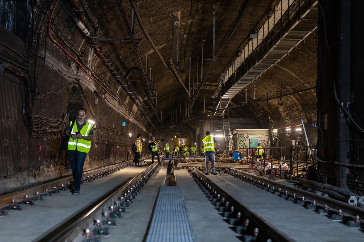 La línea 5 del metro de Barcelona se renueva