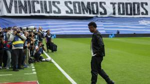 ¡Basta ya! El Bernabéu se vuelca con Vinícius Jr.