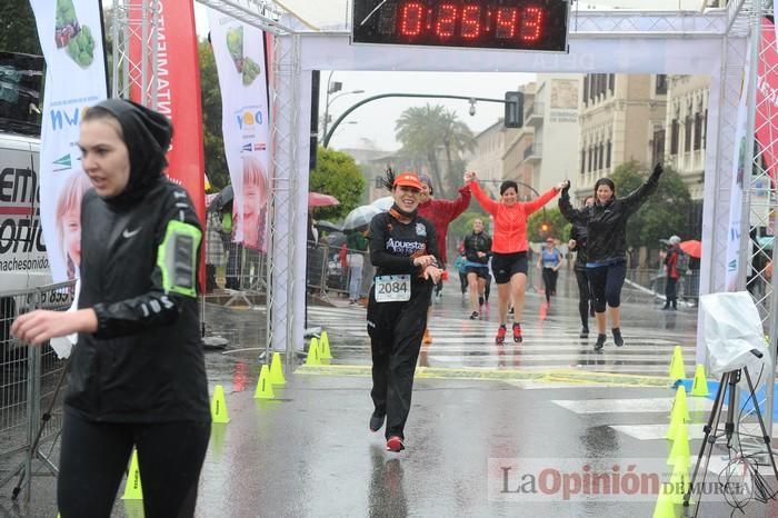 Llegada IV Carrera de la Mujer en Murcia (I)