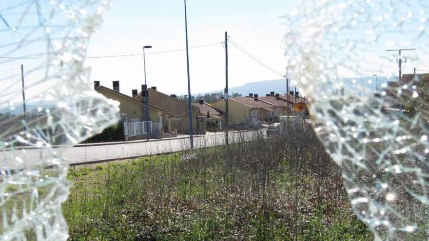 Varias de las viviendas que conforman la urbanización de Montegolf.