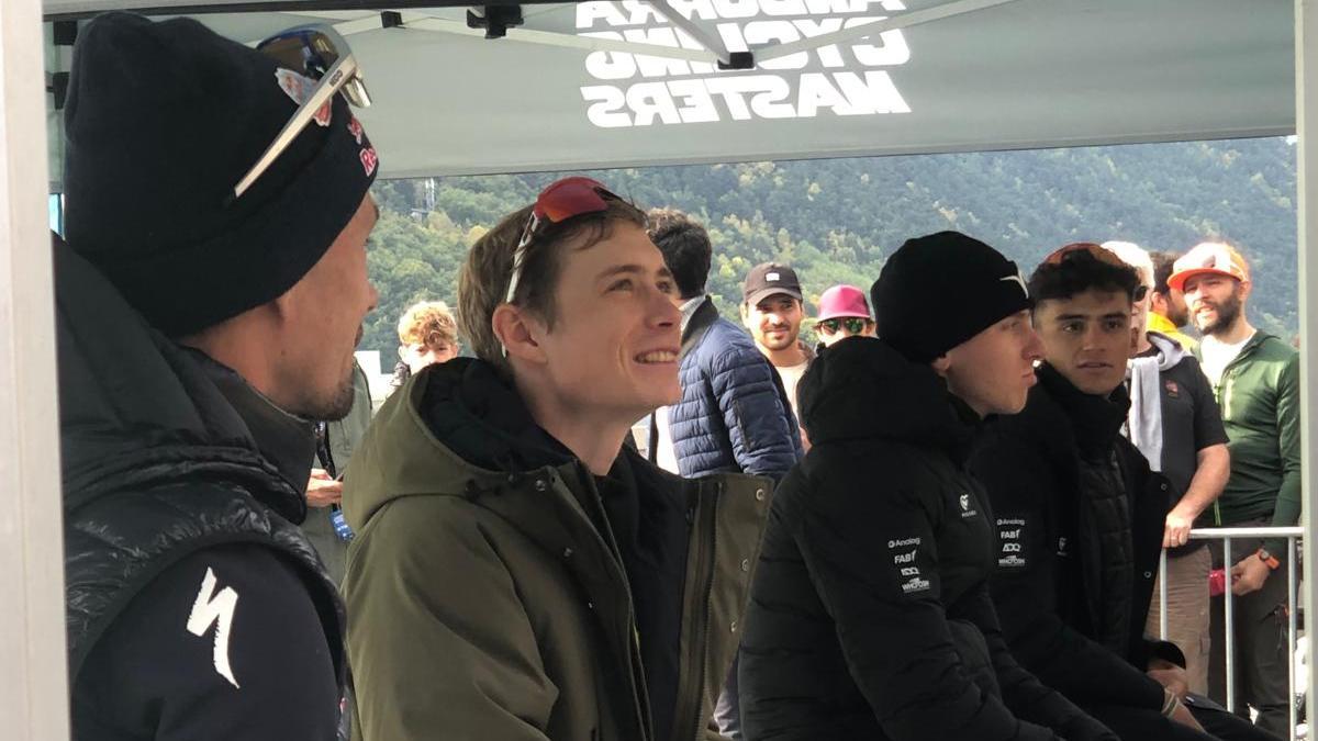 Vingegaard, Roglic, Pogacar y Del Toro, en Andorra