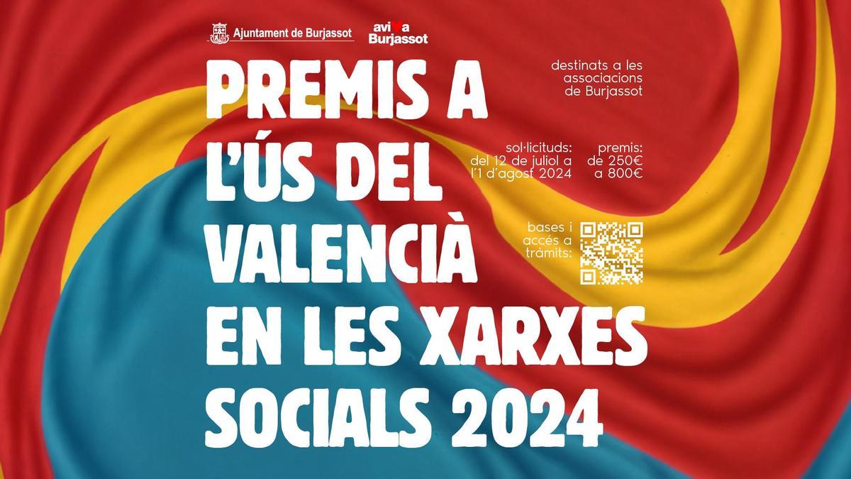 Premios por el uso de valenciano en redes sociales en Burjassot.