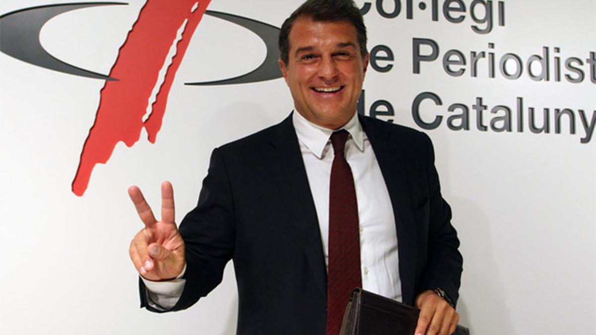 Laporta tiene decidido aspirar de nuevo a la presidencia, pero no lo anunciará hasta que se convoquen las elecciones