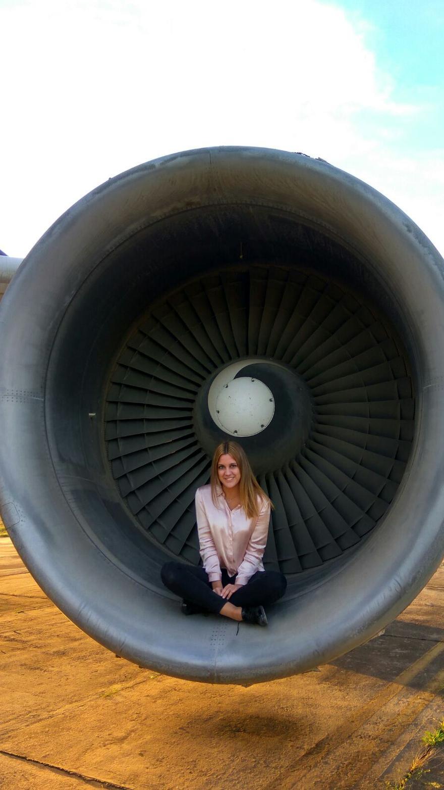 La joven castellonense Laura García estudió Ingeniería Aeroespacial y es una de las mejores graduadas de España.