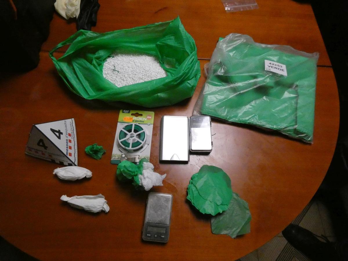 Les imatges de l'escorcoll al pis de Salt
