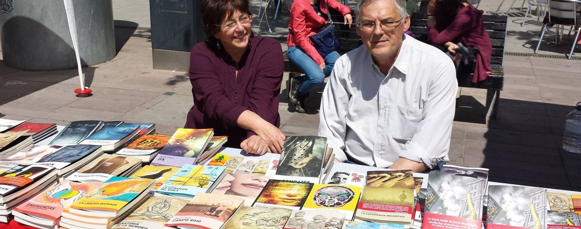 Olga Martínez y Paco Robles, editores de Candaya