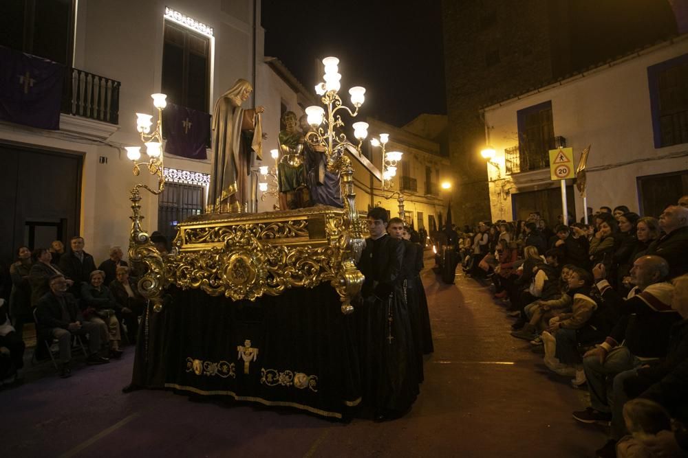 Procesión de Viernes Santo en Sagunt