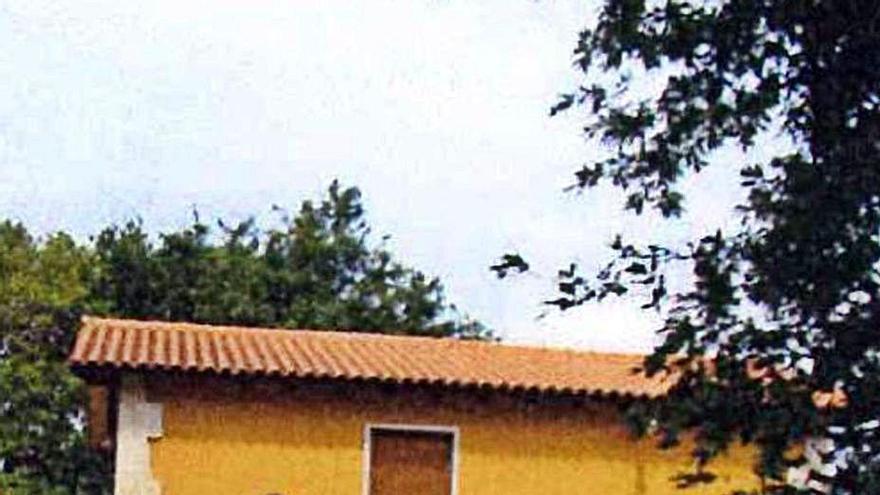 Casa demolida por la APLU el pasado año en Pontevedra.