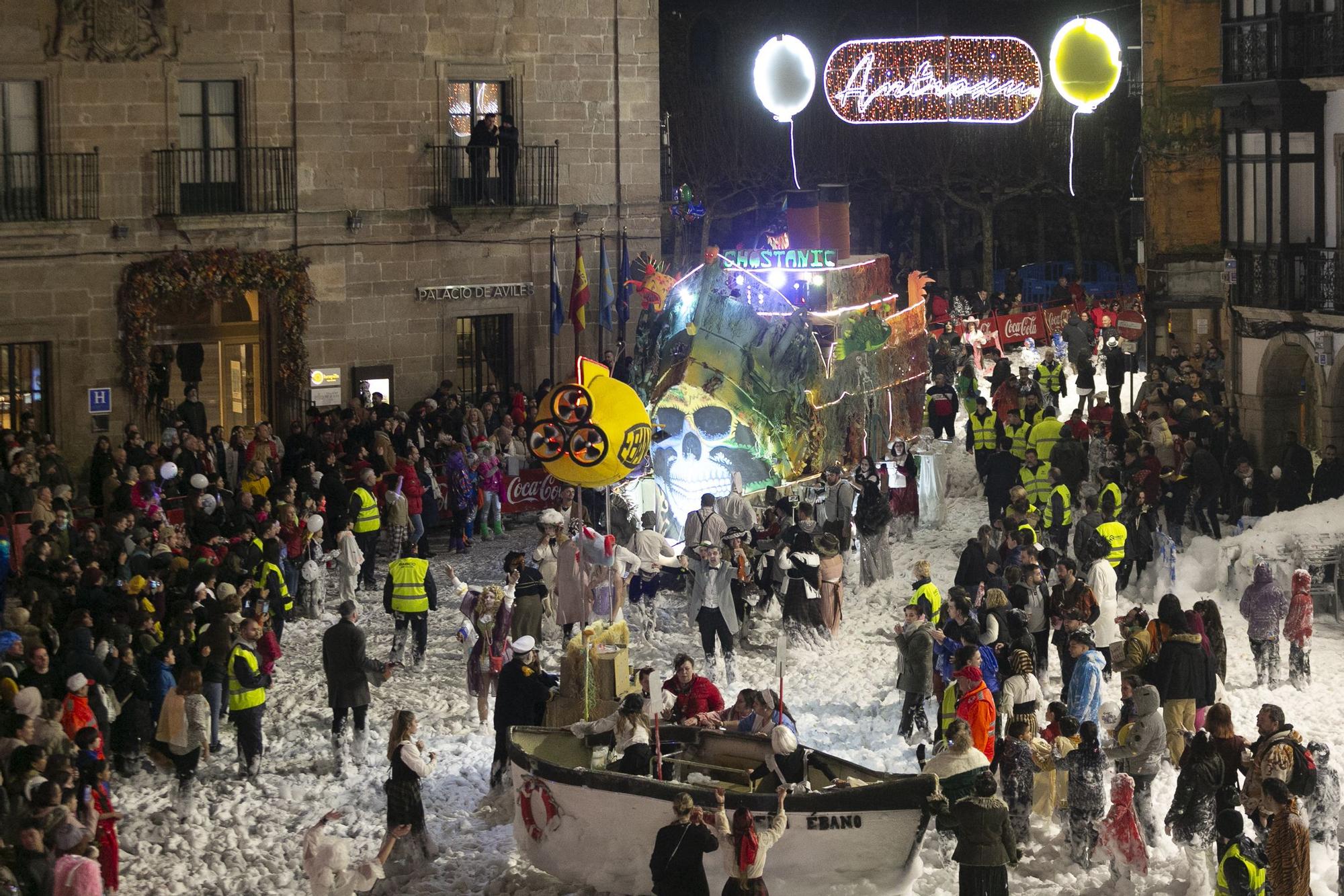 EN IMÁGENES: Así ha sido el Descenso de Galiana del Antroxu de Avilés 2023