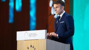 Emmanuel Macron, presidente de Francia