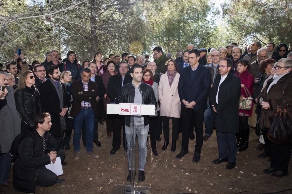 Pedro Sanchez presenta en Paterna la propuesta de Reforma de Ley de Memoria Histórica