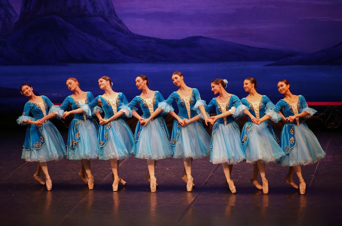 'El logo de los cisnes' del Ballet de Kiev.