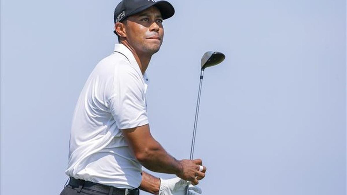 Tiger Woods no logró pasar el corte en el PGA Championship