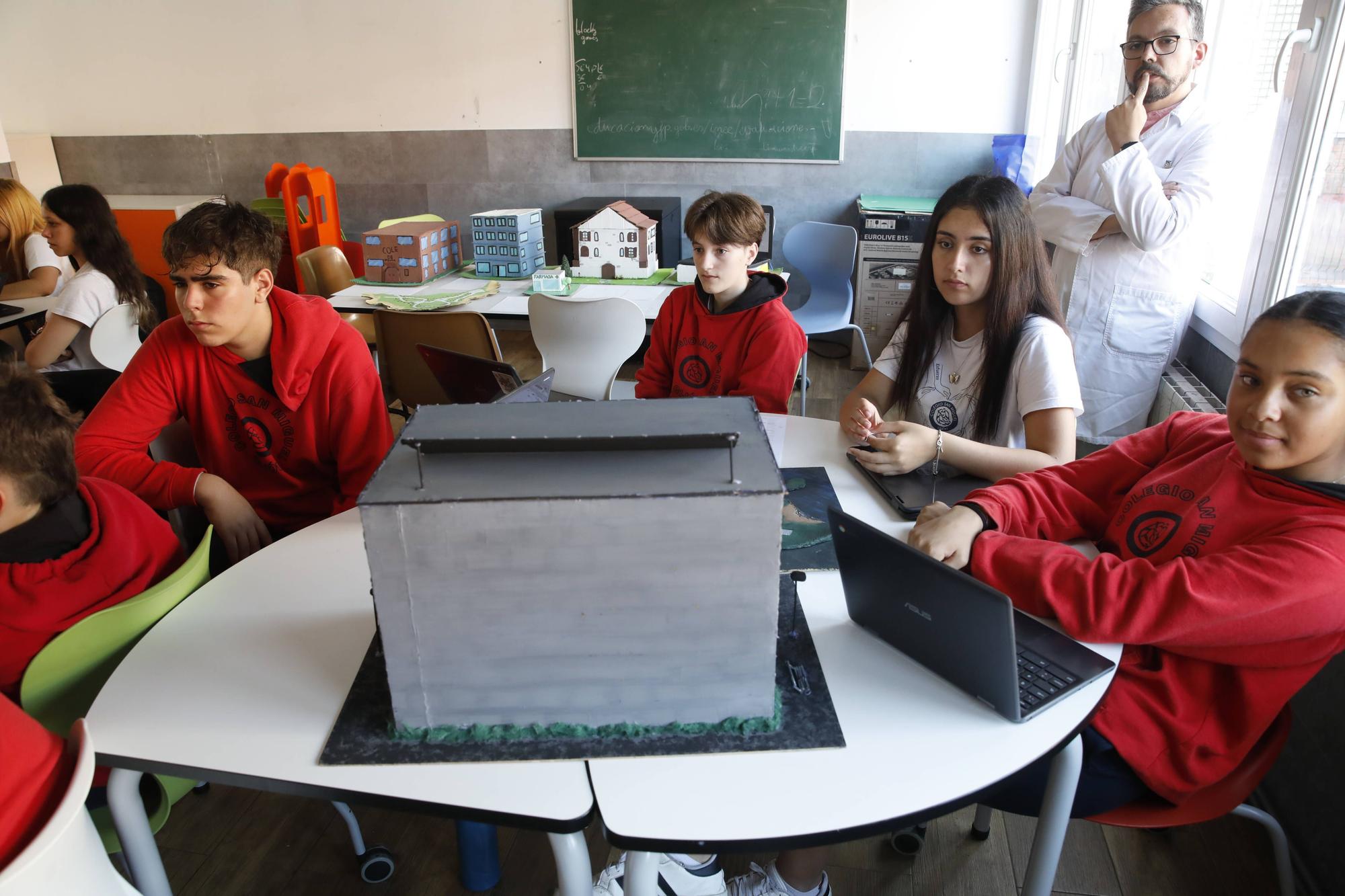 El proyecto Perlora del colegio San Miguel de Gijón, en imágenes