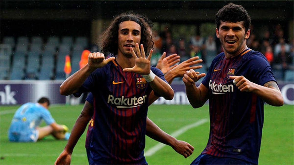 Cucurella sobre Aleñá: En el fútbol hay que tener paciencia!