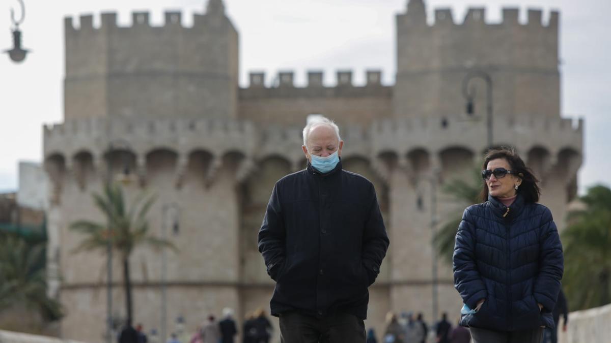 El tiempo en Valencia este lunes estará marcado por las rachas de viento.