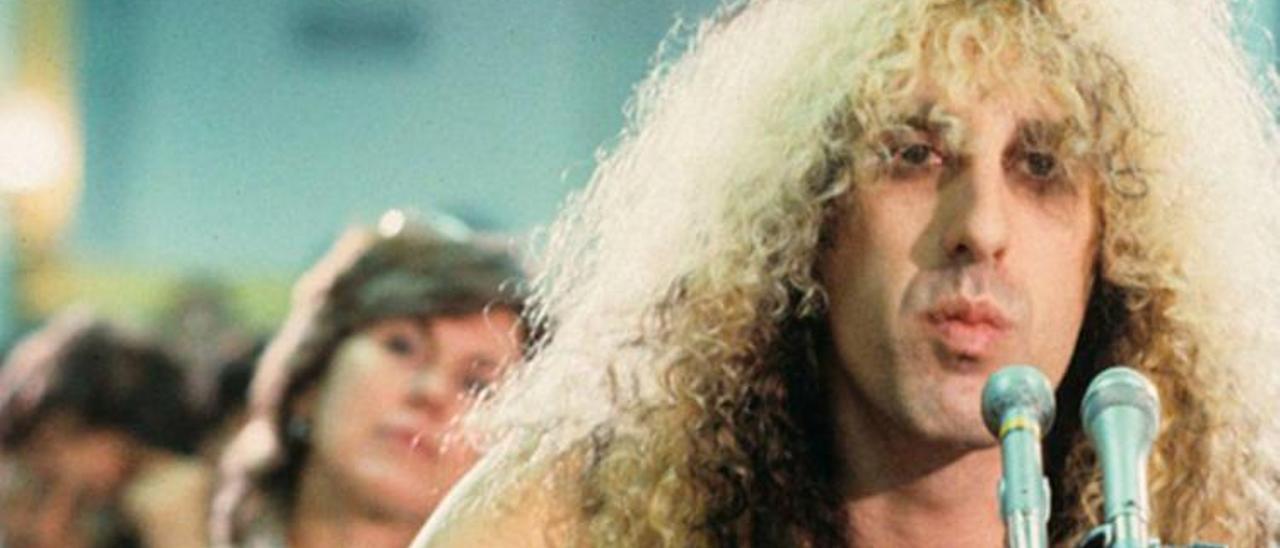 El cantante Dee Snider