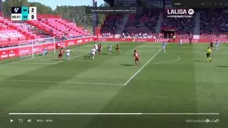 El 2-0 del CD Mirandés en el CD Mirandés 2 - 0 Albacete BP de la jornada 5 de LaLiga EA Sports