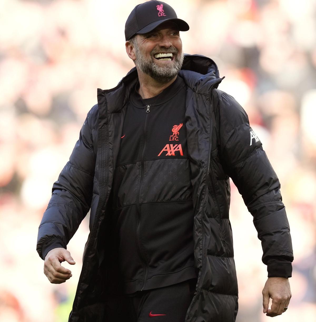 Jürgen Klopp ha dirigido 280 partidos al Liverpool y se ha llevado los tres puntos en 176 ocasiones. (63% de victorias) Jürgen Klopp ha dirigido 280 partidos al Liverpool y se ha llevado los tres puntos en 176 ocasiones. (63% de victorias)