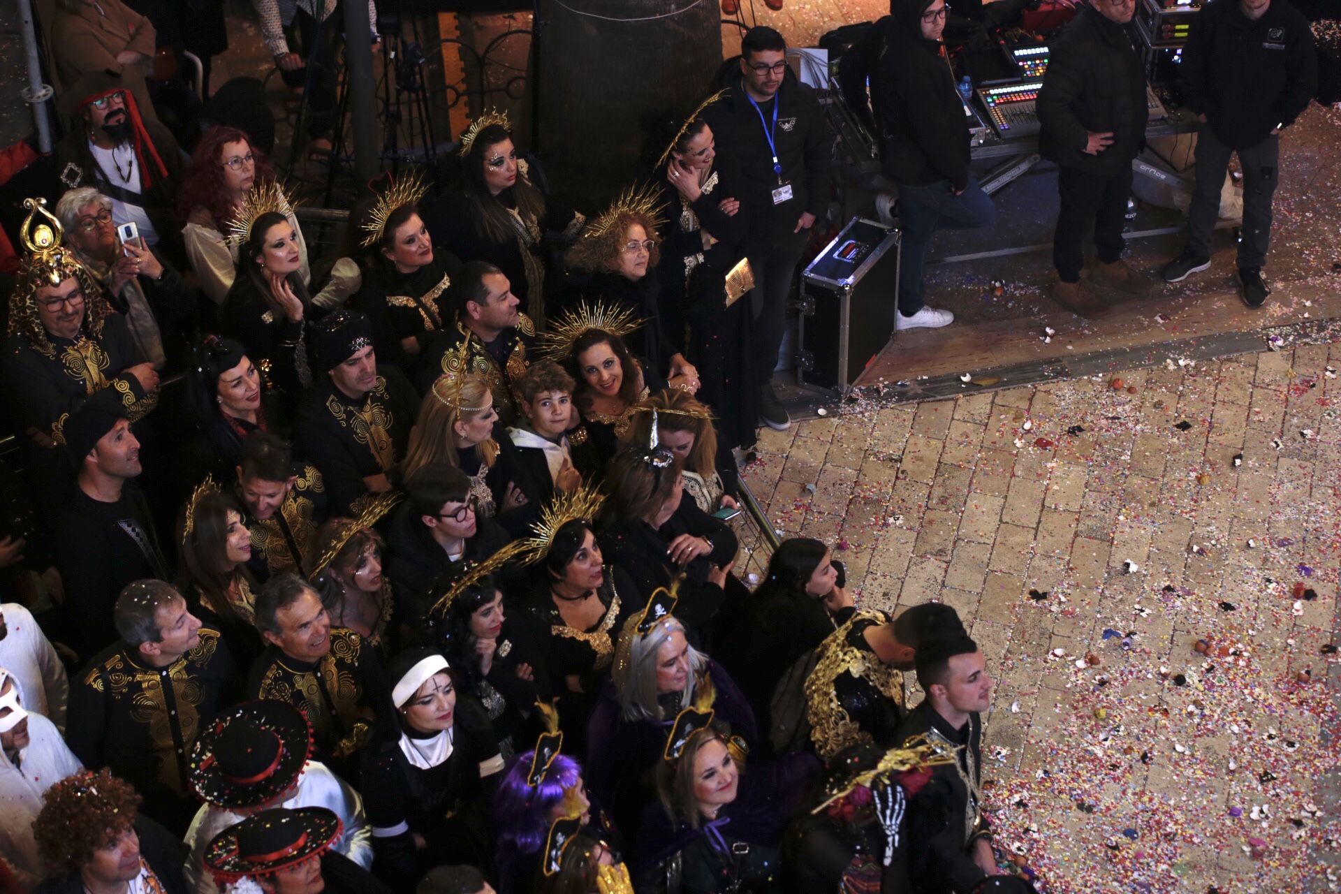 Batalla de Don Carnal y Doña Cuaresma, y pregón del Carnaval de Águilas en fotos