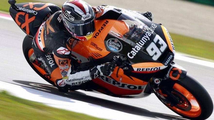 Márquez logra la única &#039;pole position&#039; española