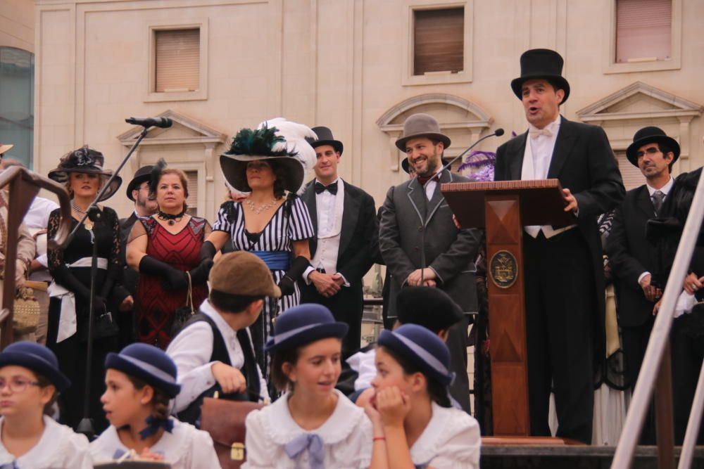 Primeros actos de la III Feria Modernista de Alcoy