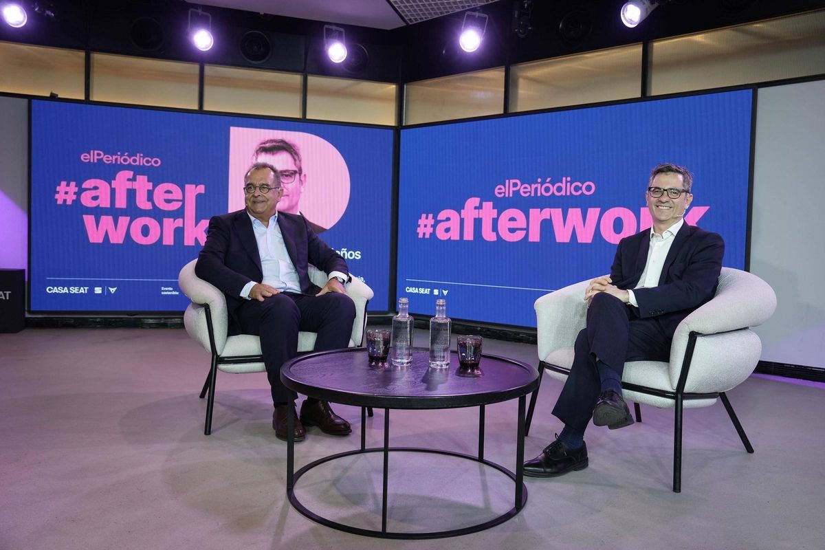Félix Bolaños, ministro de Justicia, invitado del afterwork