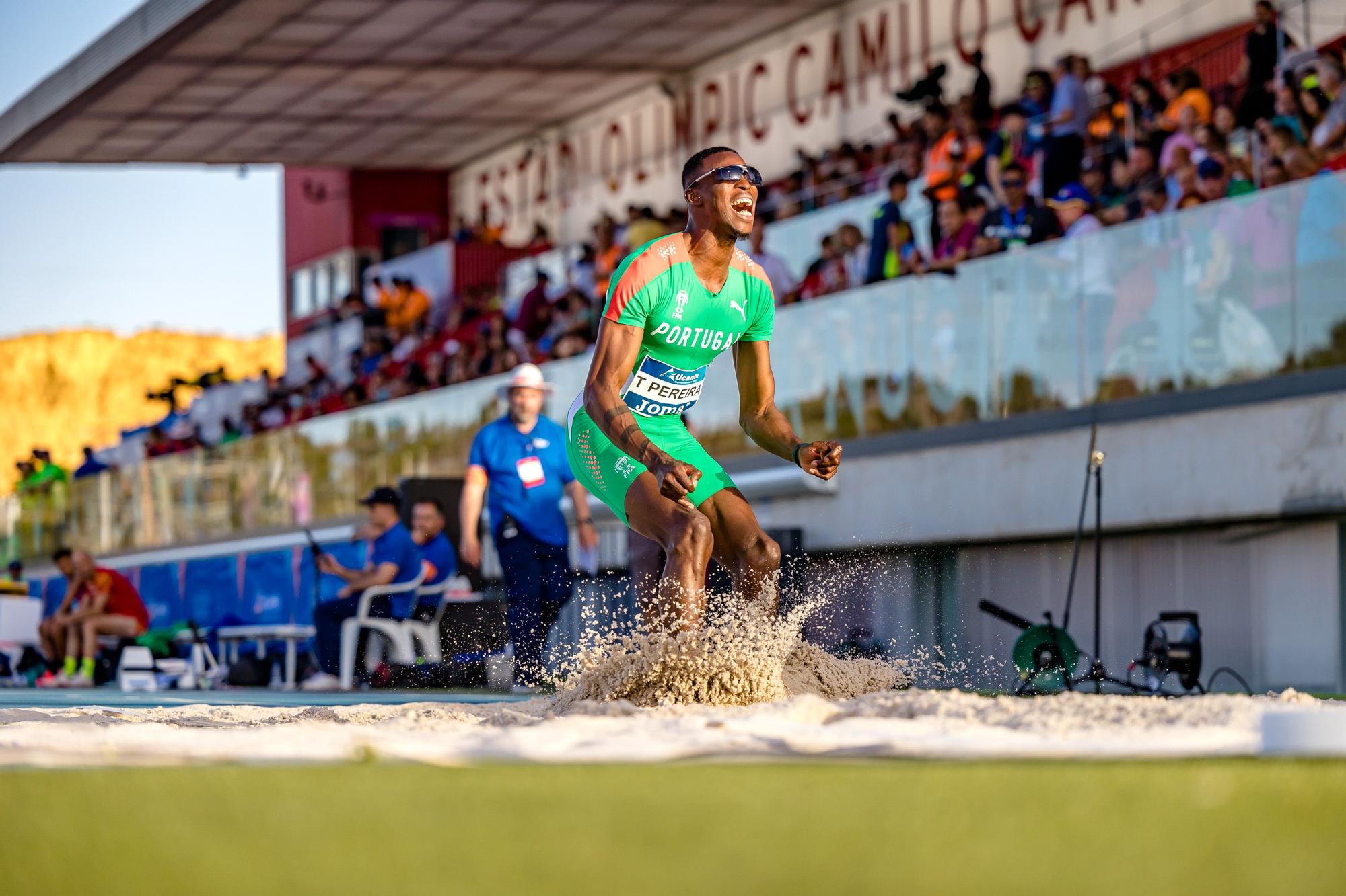 España terminó en primera posición del XIX Campeonato Iberoamericano de Atletismo “Alicante 2022”. El atleta de Onil Eusebio Cáceres se reencuentra con sus mejores sensaciones y gana en La Nucía con un salto de 8,05 metros.